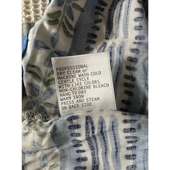 New Haute Hippie Sleeveless Button Back Boho Floral Multi Print Tank Top Small - Picture 6 of 7